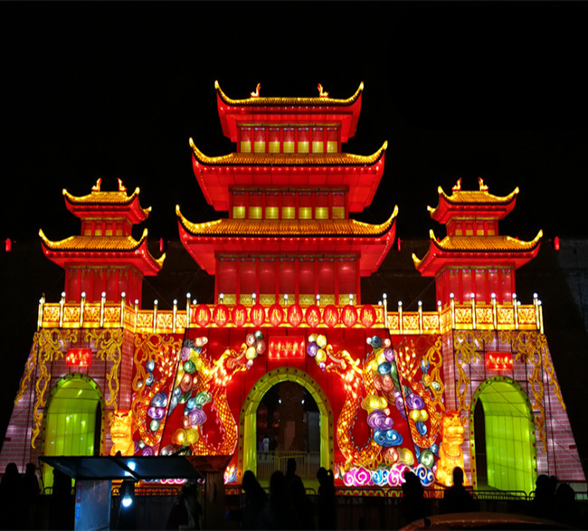 太原古縣城帶您領略古風古韻的夜景